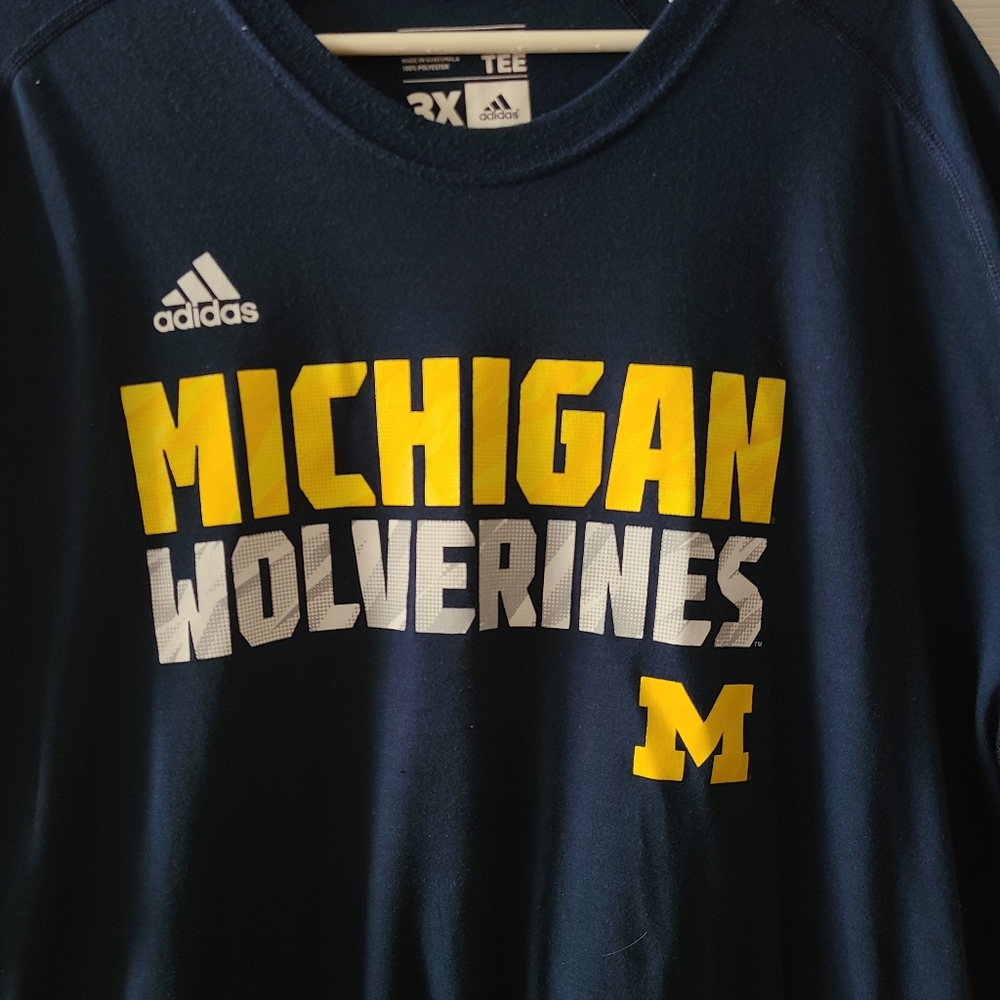 Men's Adidas Michigan long sleeve
